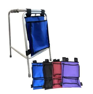 Walking Frame Bag - Walker Bag - Zimmer Frame Bag For Storage - Walking Aid Bag • £29.99