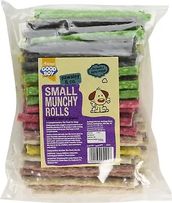 Good Boy - Assorted Small Munchy Rolls - Dog Chews - A Perfect Treat Or Reward  • £7.29