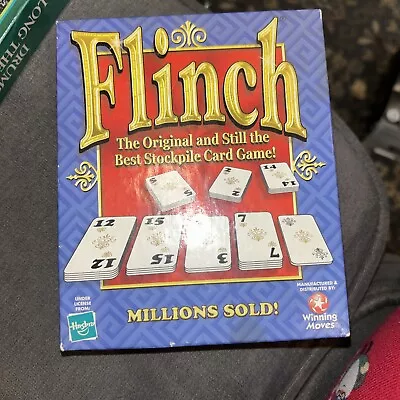 Vintage 1998 Hasbro FLINCH: The Original & Best Stockpile Card Game • $13.22