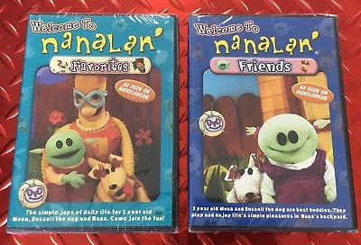 NEW Welcome To Nanalan’ Favorites & Friends (2) DVD Set Nickelodeon Kid's Show • $13.95