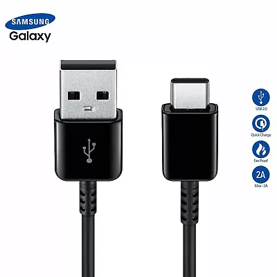 Genuine Samsung Cable S21 S9 S10 S20 Note10 Type C Fast Charger USB Data Galaxy • £2.74