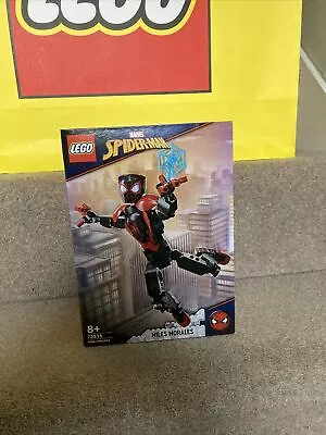 LEGO Miles Morales Figure Spider-Man Marvel Super Heroes Set 76225 New & Sealed • £19.75