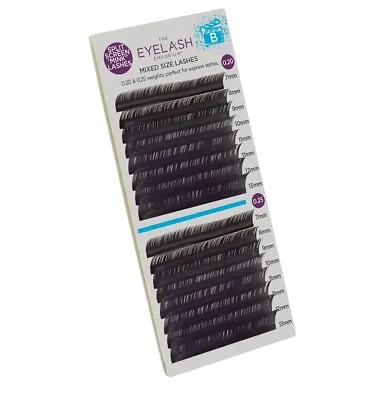 Eyelash Emporium Mink Lashes Individual Lengths 7mm 0.20 To 13mm (0.25) - C Curl • £18.60