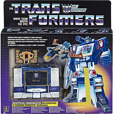 Transformers G1 Soundwave And Buzzsaw | Transformers Vintage G1 Reissues • $219.99