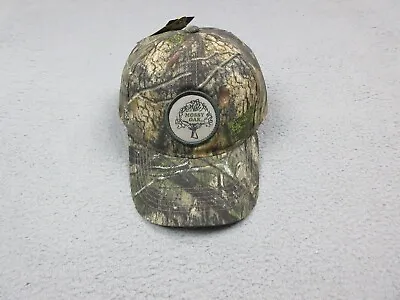Mossy Oak Hat Cap Snap Back Green Camo Outdoors Hunting Hunter Mens • $14.85