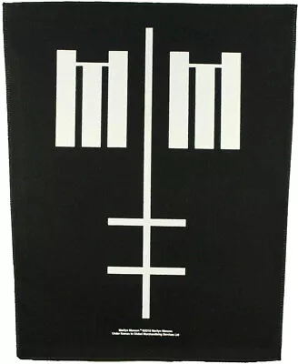 Marilyn Manson - Inverted Cross - 14  X 11  Printed Back Patch • $15.99