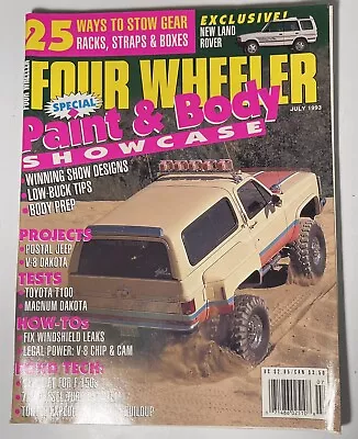 Four Wheeler Magazine July 1993 • $20