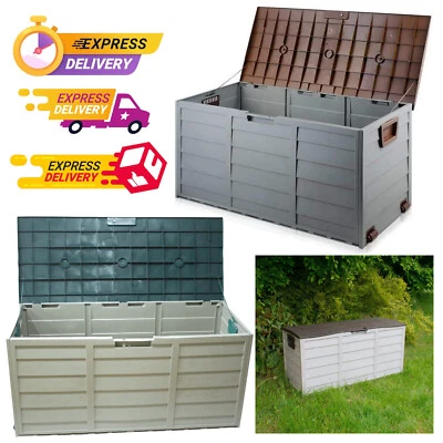 £56.99 • Buy Keter Xl Large Storage Shed Garden Outside Box Bin Tool Store Lockable New