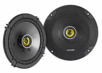 Pair KICKER 46CSC654 CSC65 6.5  6-1/2  300 Watt 4-Ohm Car Audio Coaxial Speakers • $67.96