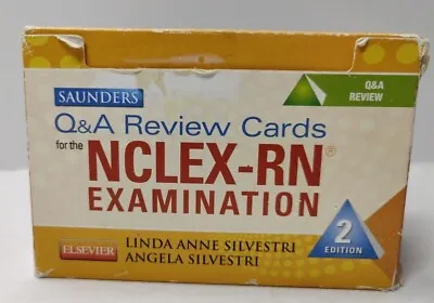 $29.99 • Buy Saunders Q & A Review Cards For The NCLEX-RN Examination