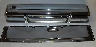 $77.87 • Buy 1952-62 Chevy 235 Inline Straight 6 Cylinder Chrome Valve Cover W/ Side Plate