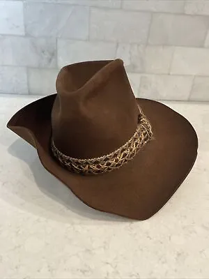 Vintage Resistol Self Conforming Stagecoach Cowboy Hat Size 6 7/8 023 Mink • $75