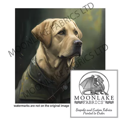 £3.45 • Buy Labrador Retriever With Coat 100% Cotton Or Polyester