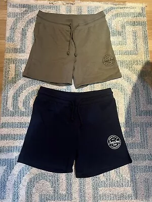 £10 • Buy Men’s Jack And Jones Navy And Khaki 2 Pack Shorts 