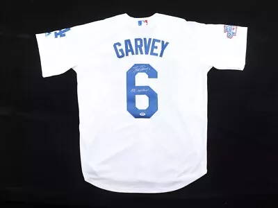 Steve Garvey Signed Los Angeles Dodgers Majestic Jersey 1981 WS Champ (PSA COA) • $239.95