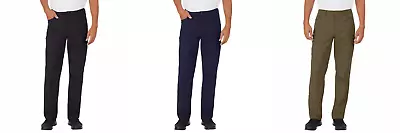 NEW Men's Eddie Bauer Tech Fleece Lined Pants 2 Way Stretch UPF 50+ Warm Comfort • $29.95