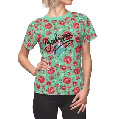 Bailaora In Manila Print Women's AOP Cut & Sew Tee Shirt • $41.46