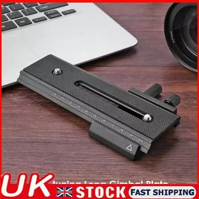 LP-01 2 Way Macro Focusing Rail Aluminum Alloy Slider For Digital Photography • £11.59