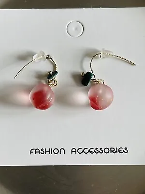 £3.99 • Buy Kpop Style Earrings Peach, 3 Pairs For £10 Mix And Match, Free P&P