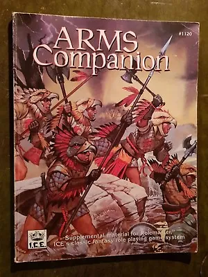 Rolemaster Arms Companion  I.c.e. 1993 Iron Crown Rpg Shadow World Merp Roleplay • £49.99