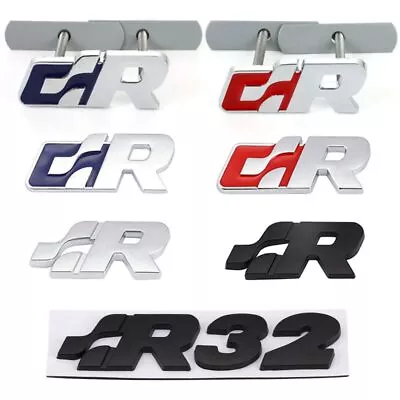 Car Sticker Front Hood Grill SR 32 Emblem Auto Grille Badge For Volkswagen VW • $12.67