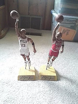 Michael Jordan Chicago Bulls Matching Salvino Statue Home & Away #2448/2500 • $1199.99