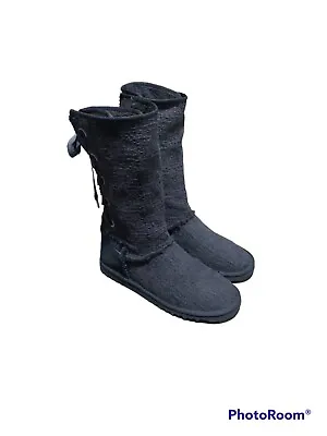 UGG Women's Heirloom Lace-up Boots Size 5 • $69