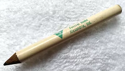 Alexandria IN Indiana Golf Pencil Karl M Kyle Funeral Home Pre Owens Vintage • $10.99