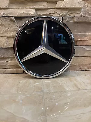 Mercedes W205 W218 C CLS SL CLASS GRILLE DISTRONIC STAR EMBLEM A0008880011 Genui • $125