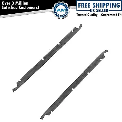 Rubber T-Top Hatch Drip Edge Weatherstrip Seals Pair Set For Camaro Firebird • $45.79