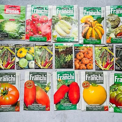 Franchi Blumen Burpee Vegetable Seeds Mixed Lot Of 17 Packs NEW • $14.95