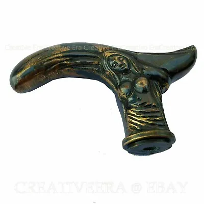 Handmade Style Antique Finish Mermaid Handle For Walking Cane (Only Handle) Gift • $15.40