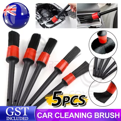 5X Car Detailing Cleaning Brush Auto Interior Dashboard Wheels Tire Dust Cleaner • $8.95