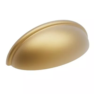 HICKORY Heritage Designs 3  Brushed Brass Cup Bin Drawer Pull R077748BBX • $2.21