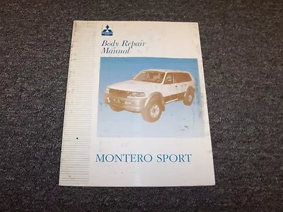 1997 Mitsubishi Montero Sport SUV Service Body Repair Manual ES LS XLS 2.4L 3.0L • $46.90