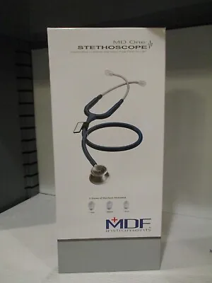 MDF 777RG Rose Gold MD One Stainless Steel Stethoscope Adult White Tubing • $54