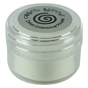 Cosmic Shimmer Detail Embossing Powder True White 20ml • £4.49