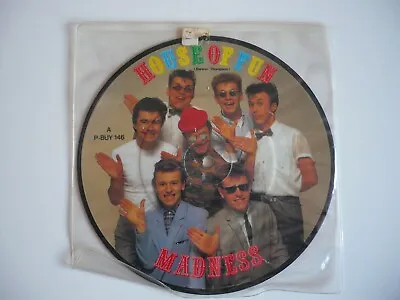 £14.99 • Buy Madness House Of Fun 7  Picture Disc Vinyl UK 1982 Fairground Ending Single EXC