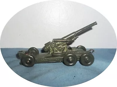 K86~nice Seldom Seen 6 Wheel Howitzer Mobile Cannon  ~ Barclay / Tootsietoy • $12.50