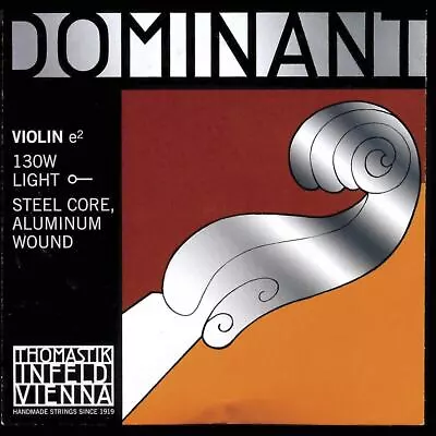 4/4 Dominant Violin E String - Aluminum/Steel: Thin/Weich With Ball End • $12.95