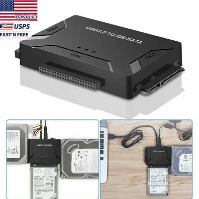 External Hard Drive Reader Recovery Converter For Universal 2.5  3.5  HDD/SSD • $19.75