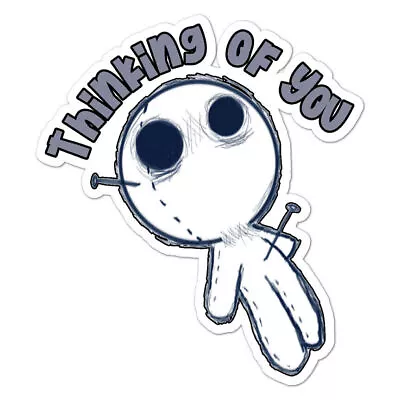 Thinking Of You Voodoo Sticker • $3.96