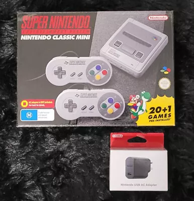 Nintendo SNES Classic Mini - AUS - Incl. Power Supply - Brand New • $150