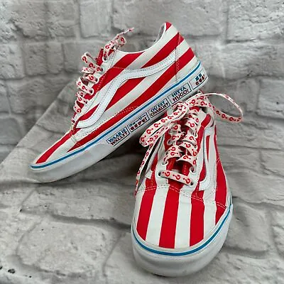 Vans Where's Waldo International Stripes Old Skool Mens Shoes Size 10 Lace-Up • $107.62