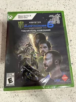 Monster Energy Supercross 6 Championship Xbox Series / Xbox One Game New Sealed • $19.99