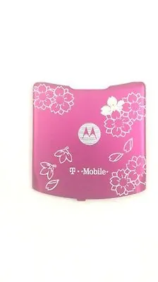 Cellphone Standard Battery Door Back Cover For Motorola V3 GSM TMobile Hot Pink • $5.23