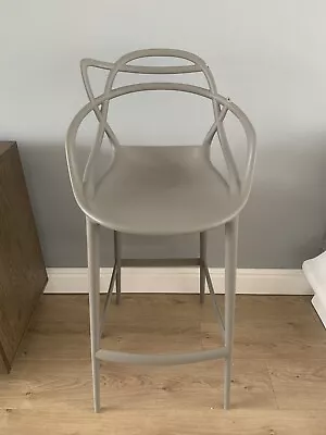 Philippe Starck Kartell Masters Bar Chair Grey. Damaged • £49.99