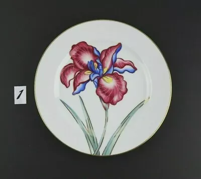 Fitz And Floyd Hand Painted La Belle Fleur Fine Porcelain 9 Inch Plate #1 • $10.99