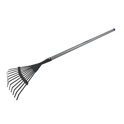 8-in Lawn Rake Garden Leaf Childrens Tool Leaves Tools Steel Handle • $12.99