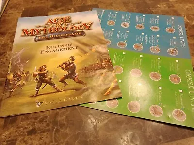 $5.99 • Buy Age Of Mythology Board Game Replacement Rule And Reference Book